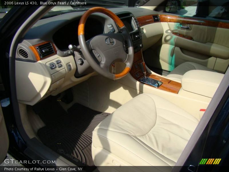 Blue Onyx Pearl / Cashmere 2006 Lexus LS 430