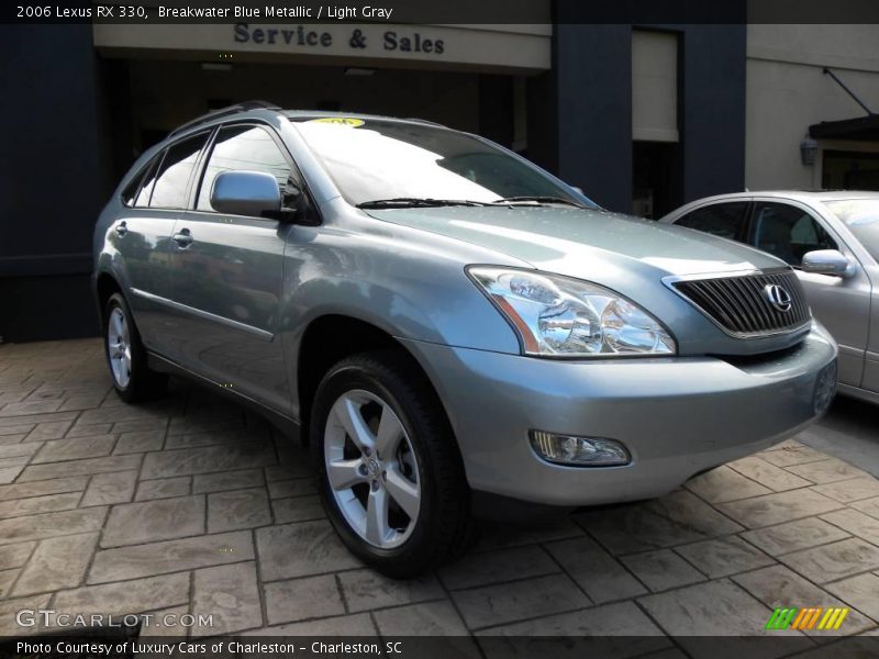 Breakwater Blue Metallic / Light Gray 2006 Lexus RX 330