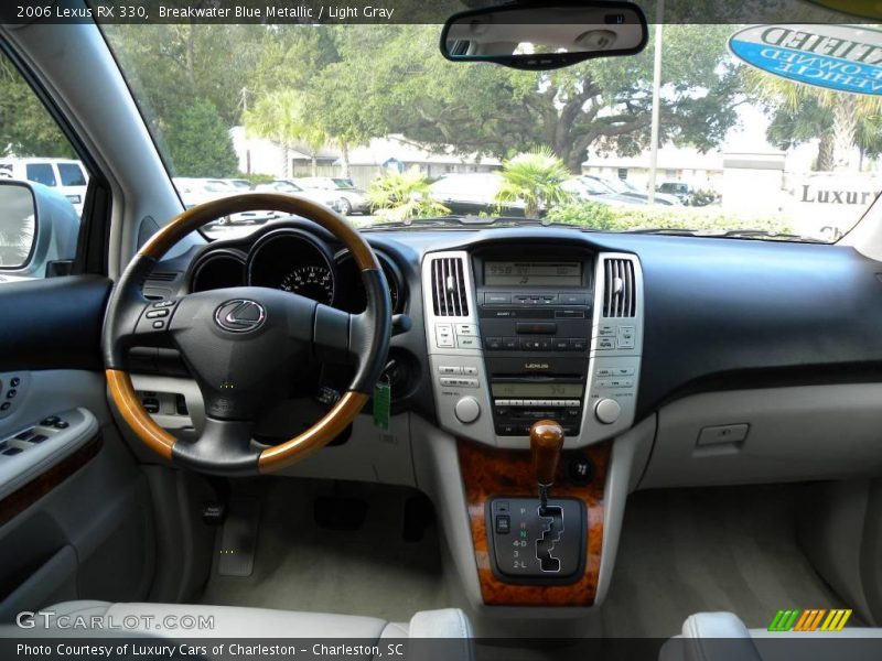 Breakwater Blue Metallic / Light Gray 2006 Lexus RX 330