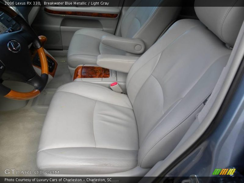 Breakwater Blue Metallic / Light Gray 2006 Lexus RX 330