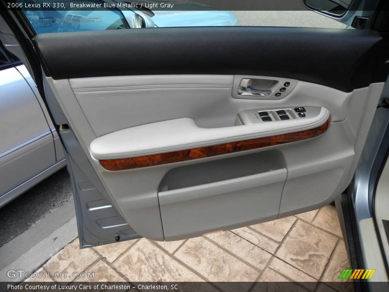 Breakwater Blue Metallic / Light Gray 2006 Lexus RX 330