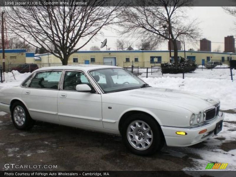 Spindrift White / Oatmeal 1998 Jaguar XJ XJ8 L