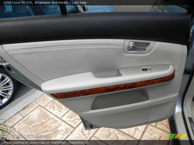 Breakwater Blue Metallic / Light Gray 2006 Lexus RX 330