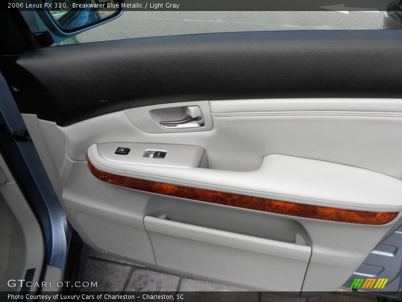 Breakwater Blue Metallic / Light Gray 2006 Lexus RX 330