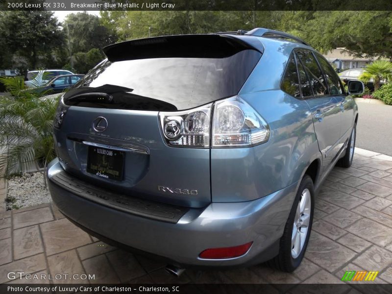 Breakwater Blue Metallic / Light Gray 2006 Lexus RX 330