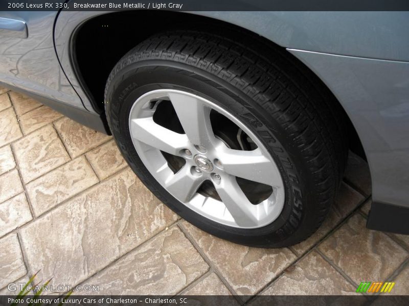 Breakwater Blue Metallic / Light Gray 2006 Lexus RX 330
