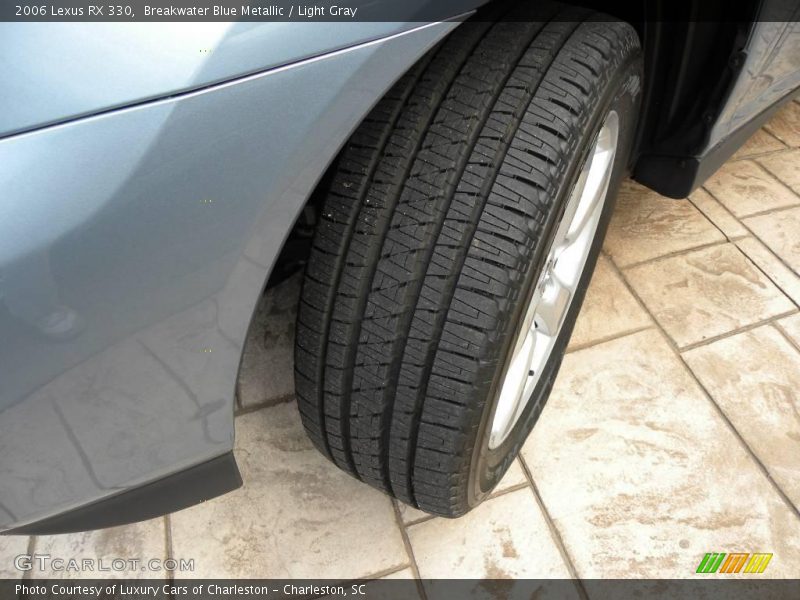 Breakwater Blue Metallic / Light Gray 2006 Lexus RX 330