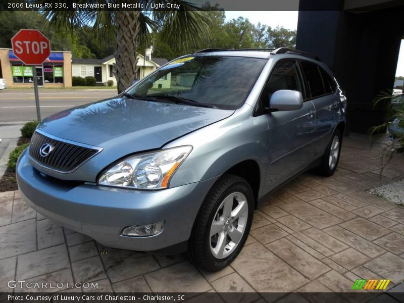 Breakwater Blue Metallic / Light Gray 2006 Lexus RX 330