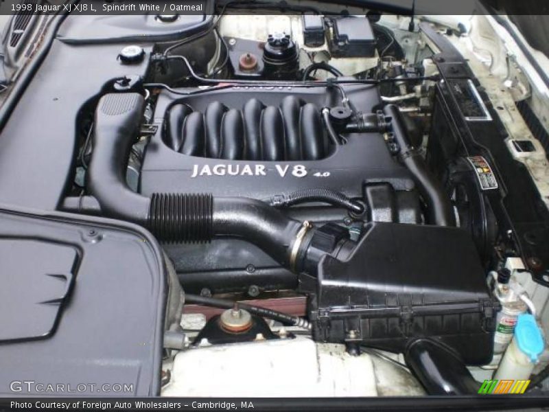 Spindrift White / Oatmeal 1998 Jaguar XJ XJ8 L