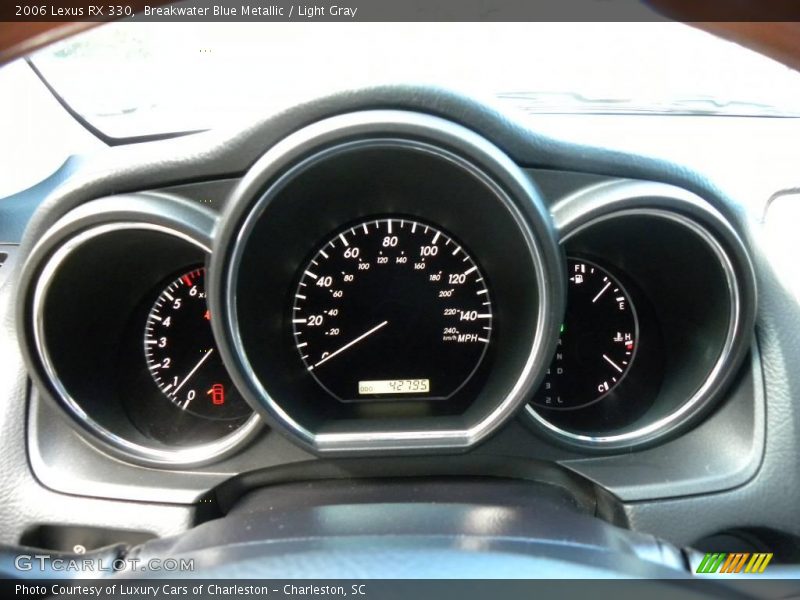Breakwater Blue Metallic / Light Gray 2006 Lexus RX 330