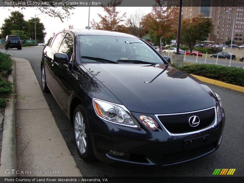 Smoky Granite Mica / Black 2007 Lexus GS 350 AWD
