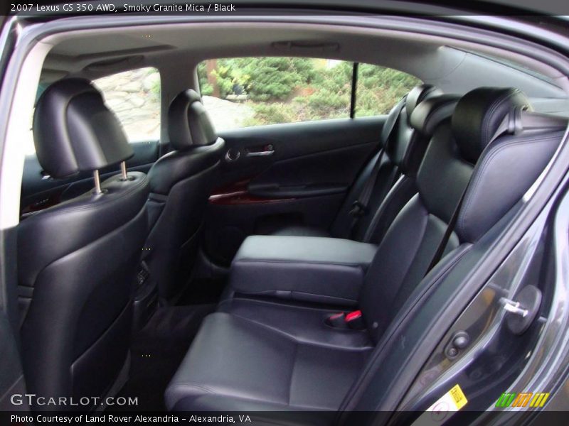 Smoky Granite Mica / Black 2007 Lexus GS 350 AWD
