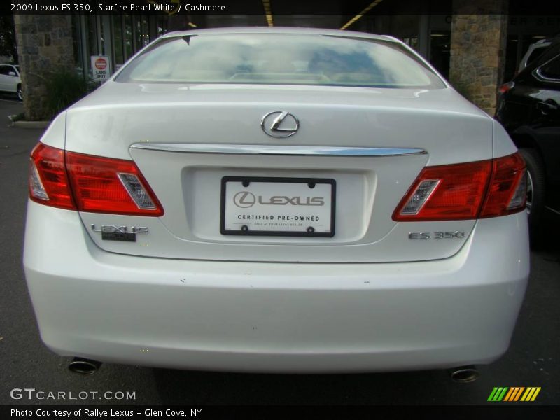 Starfire Pearl White / Cashmere 2009 Lexus ES 350