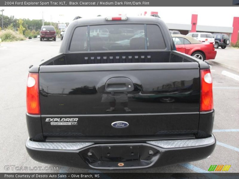 Black Clearcoat / Medium Dark Flint/Dark Flint 2004 Ford Explorer Sport Trac XLT