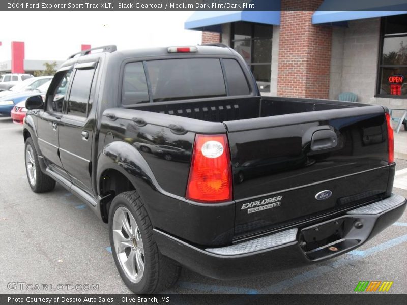 Black Clearcoat / Medium Dark Flint/Dark Flint 2004 Ford Explorer Sport Trac XLT
