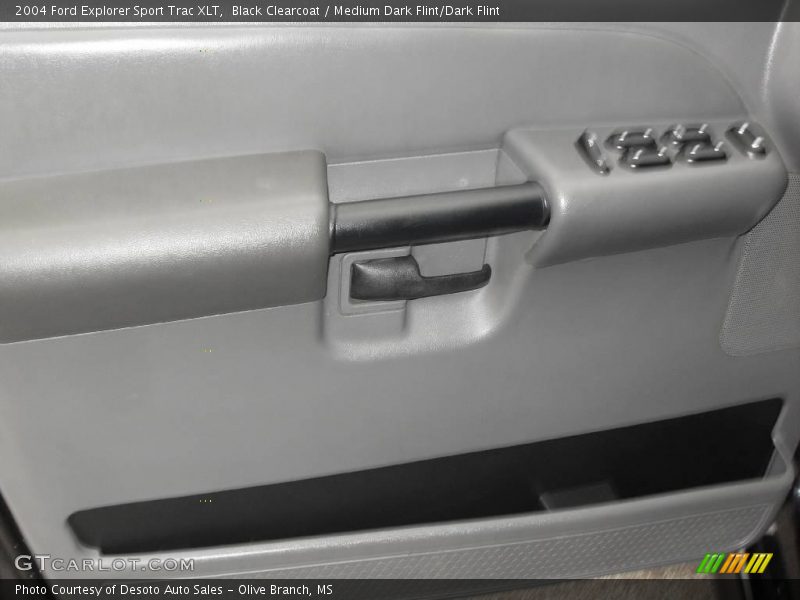 Black Clearcoat / Medium Dark Flint/Dark Flint 2004 Ford Explorer Sport Trac XLT