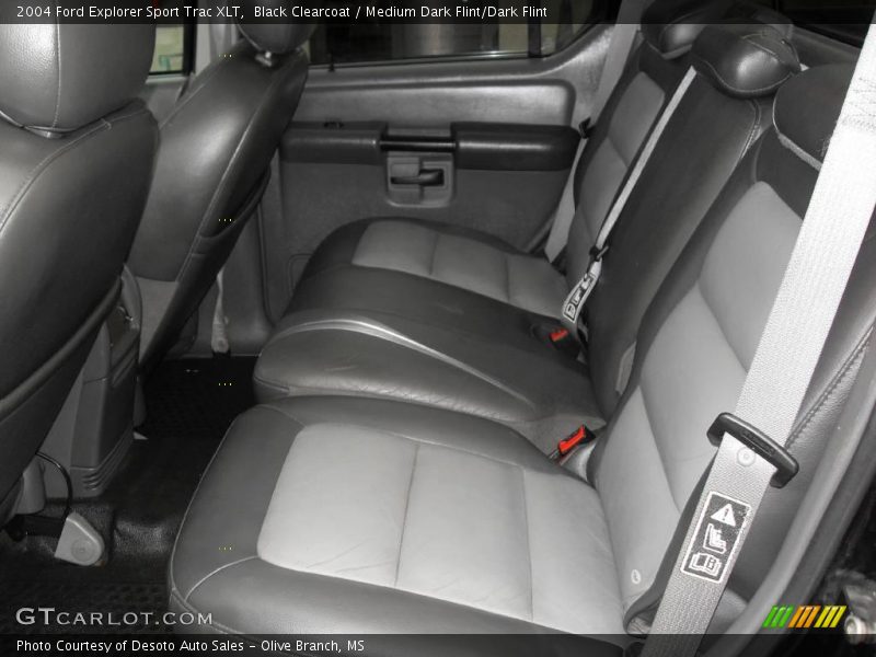 Black Clearcoat / Medium Dark Flint/Dark Flint 2004 Ford Explorer Sport Trac XLT