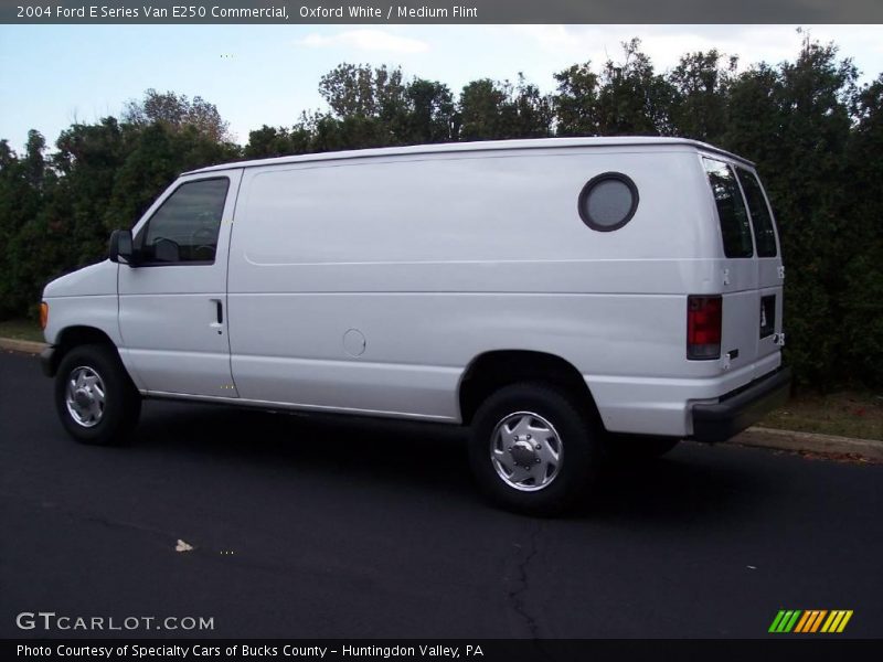 Oxford White / Medium Flint 2004 Ford E Series Van E250 Commercial