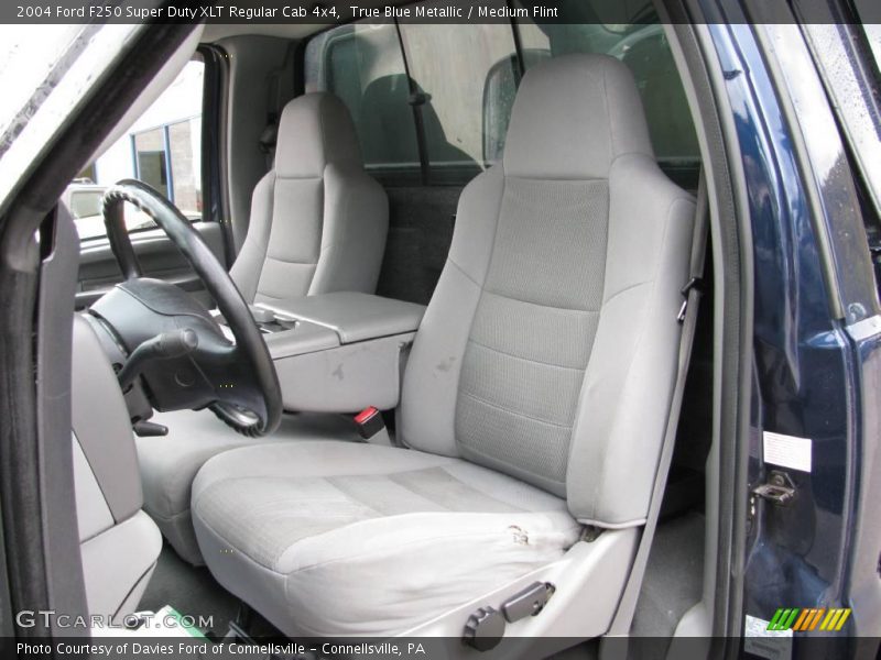 True Blue Metallic / Medium Flint 2004 Ford F250 Super Duty XLT Regular Cab 4x4