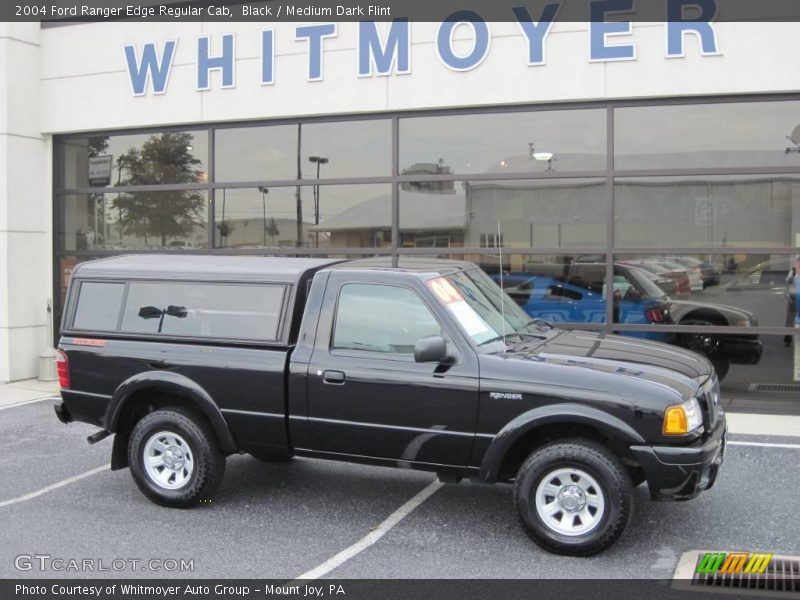 Black / Medium Dark Flint 2004 Ford Ranger Edge Regular Cab