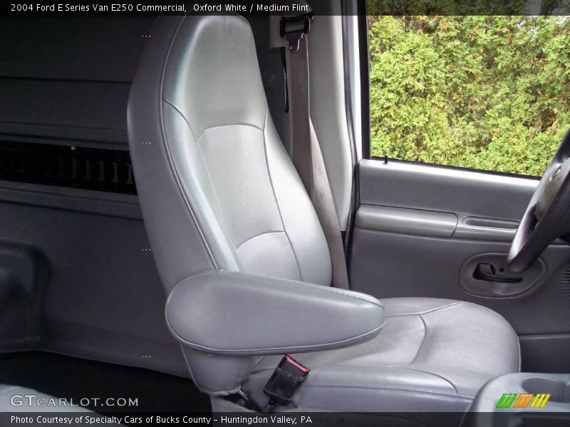 Oxford White / Medium Flint 2004 Ford E Series Van E250 Commercial