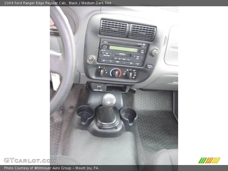 Black / Medium Dark Flint 2004 Ford Ranger Edge Regular Cab