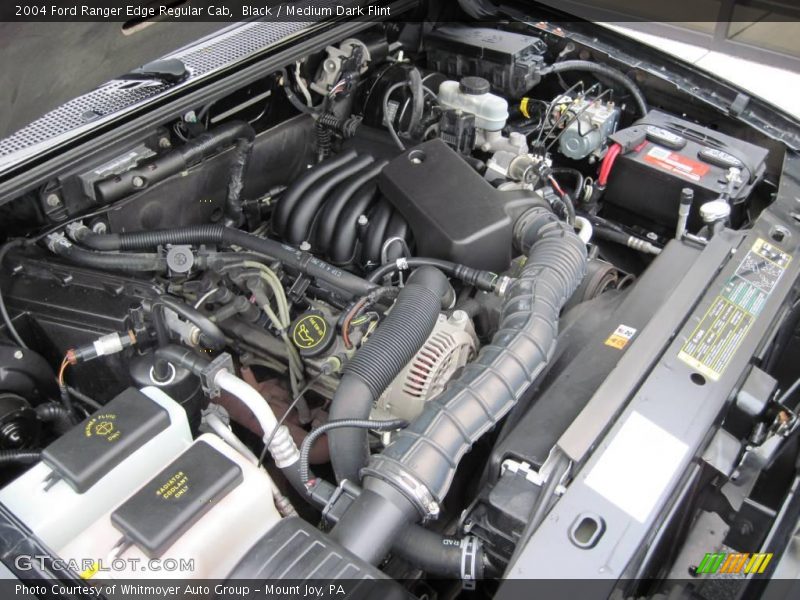 Black / Medium Dark Flint 2004 Ford Ranger Edge Regular Cab