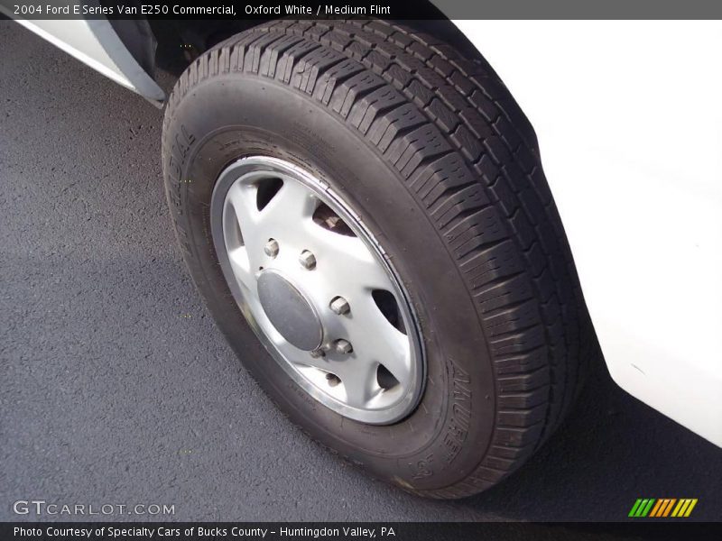 Oxford White / Medium Flint 2004 Ford E Series Van E250 Commercial