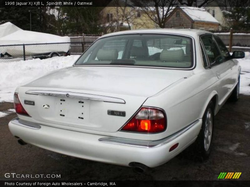 Spindrift White / Oatmeal 1998 Jaguar XJ XJ8 L