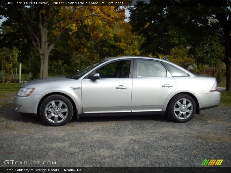 Brilliant Silver Metallic / Medium Light Stone 2009 Ford Taurus Limited