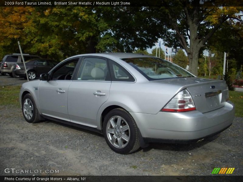 Brilliant Silver Metallic / Medium Light Stone 2009 Ford Taurus Limited