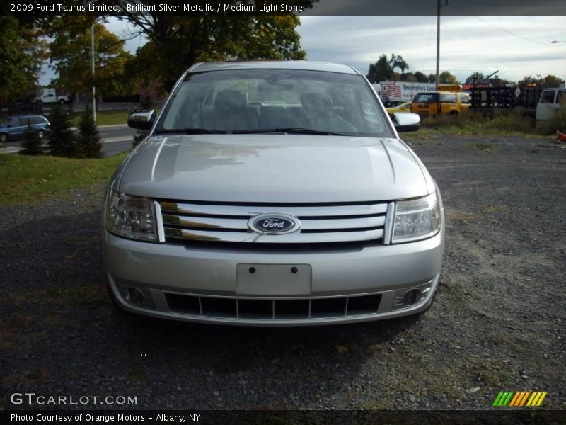 Brilliant Silver Metallic / Medium Light Stone 2009 Ford Taurus Limited