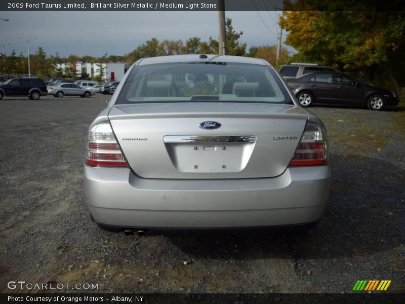 Brilliant Silver Metallic / Medium Light Stone 2009 Ford Taurus Limited