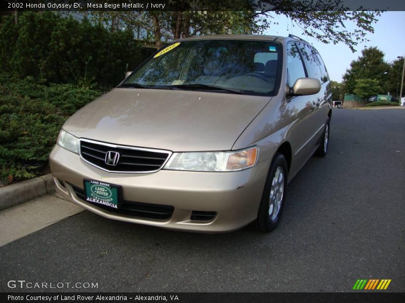 Mesa Beige Metallic / Ivory 2002 Honda Odyssey EX