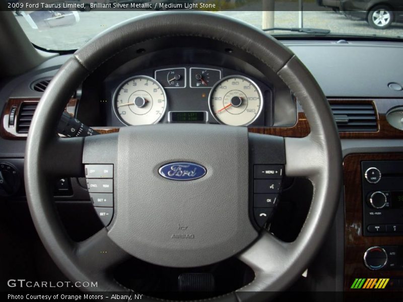 Brilliant Silver Metallic / Medium Light Stone 2009 Ford Taurus Limited