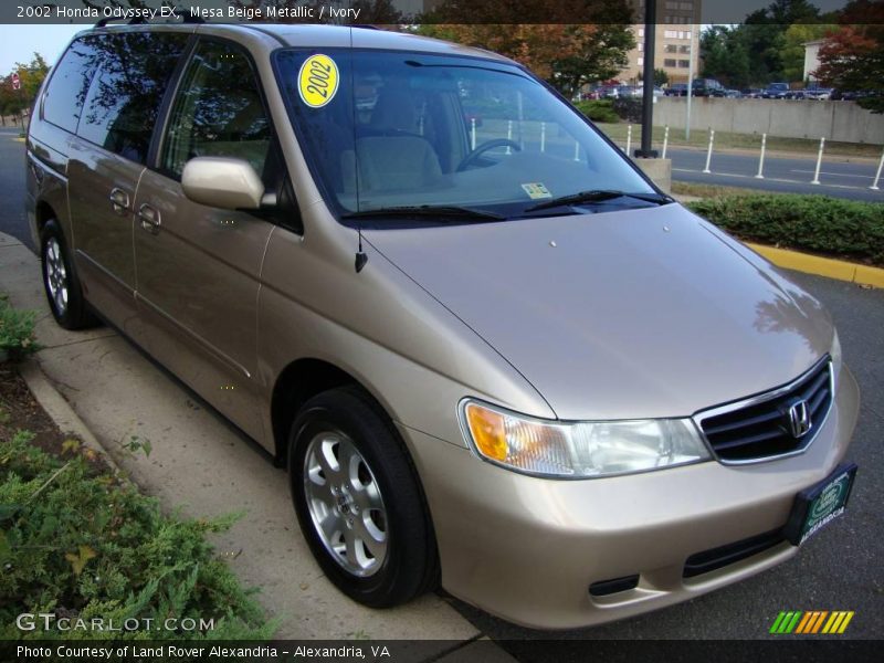 Mesa Beige Metallic / Ivory 2002 Honda Odyssey EX