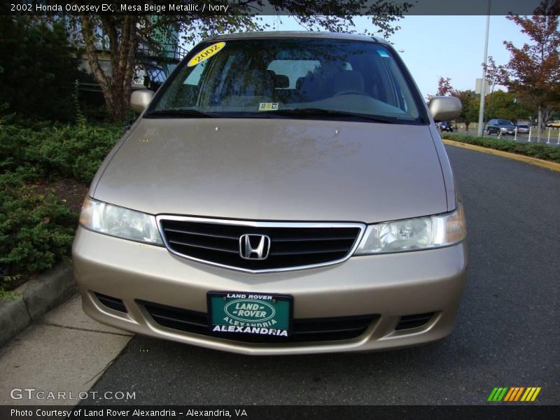 Mesa Beige Metallic / Ivory 2002 Honda Odyssey EX