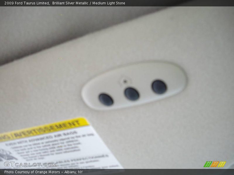 Brilliant Silver Metallic / Medium Light Stone 2009 Ford Taurus Limited
