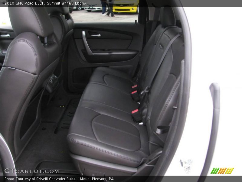 Summit White / Ebony 2010 GMC Acadia SLT