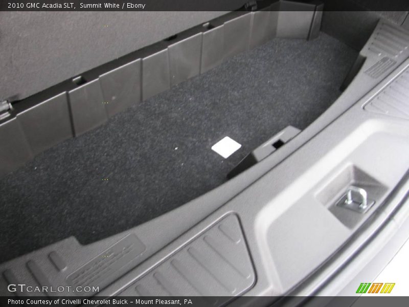 Summit White / Ebony 2010 GMC Acadia SLT