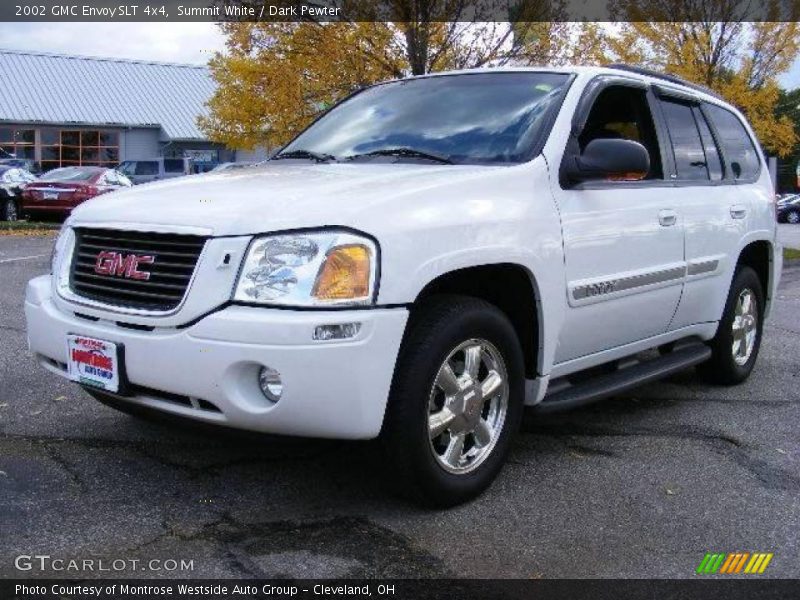 Summit White / Dark Pewter 2002 GMC Envoy SLT 4x4