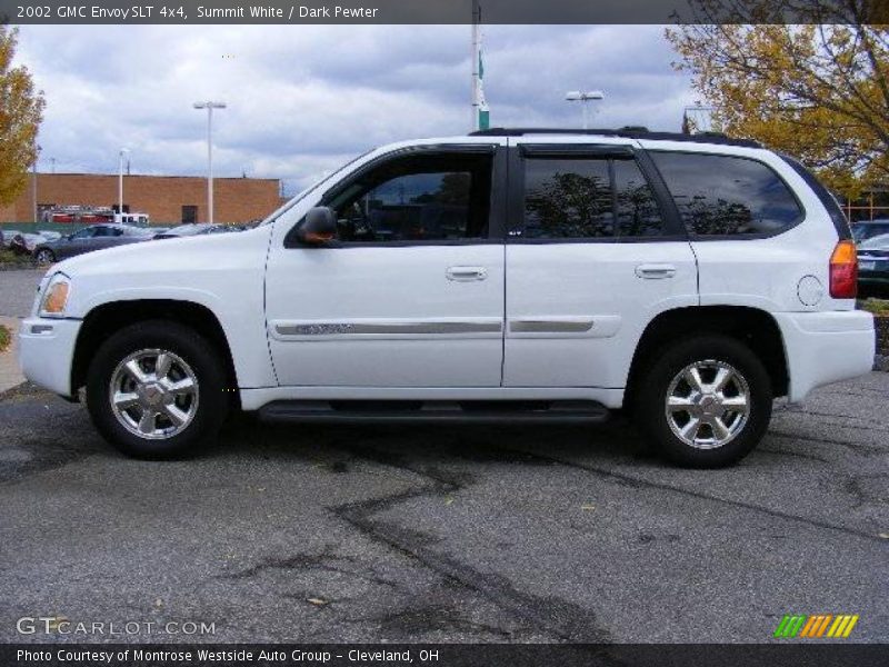 Summit White / Dark Pewter 2002 GMC Envoy SLT 4x4