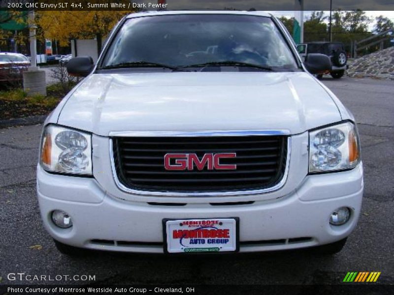 Summit White / Dark Pewter 2002 GMC Envoy SLT 4x4