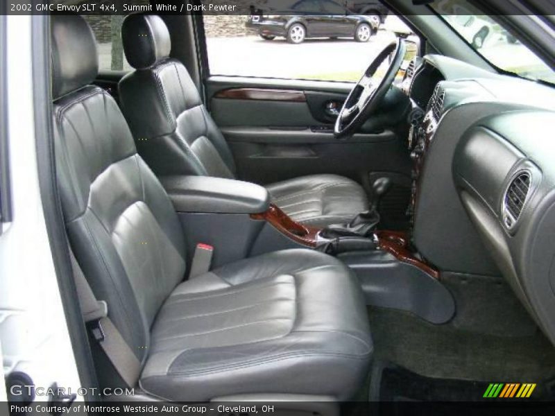 Summit White / Dark Pewter 2002 GMC Envoy SLT 4x4