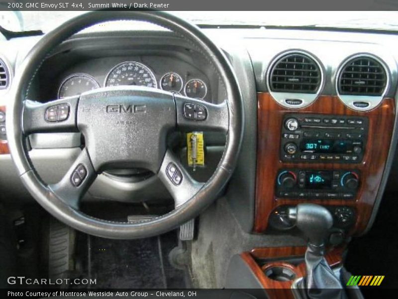 Summit White / Dark Pewter 2002 GMC Envoy SLT 4x4