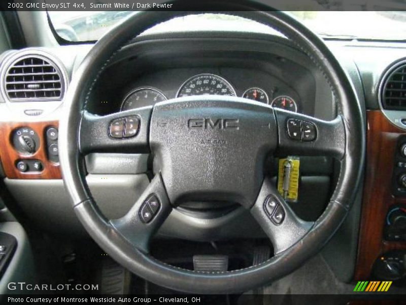 Summit White / Dark Pewter 2002 GMC Envoy SLT 4x4