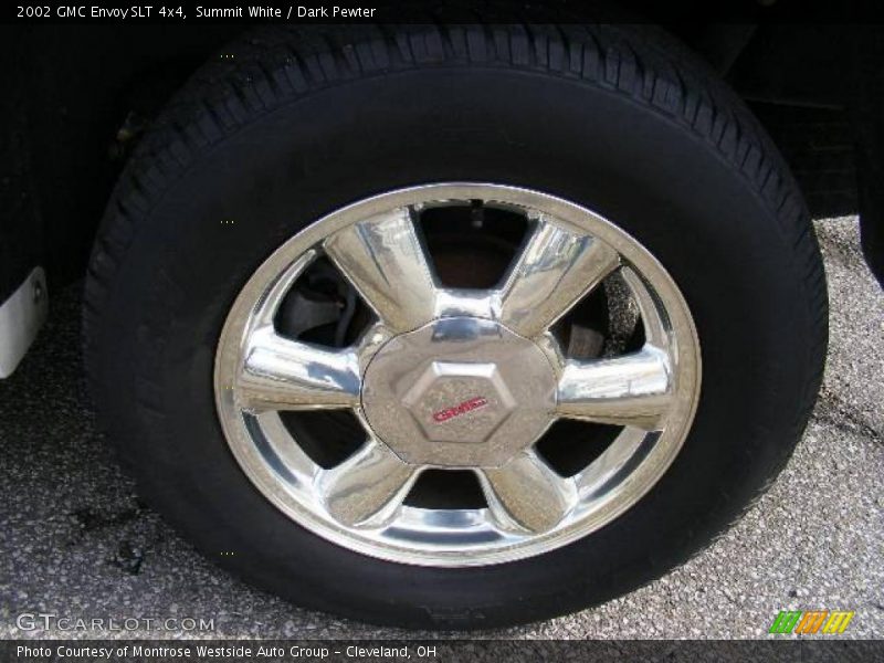 Summit White / Dark Pewter 2002 GMC Envoy SLT 4x4