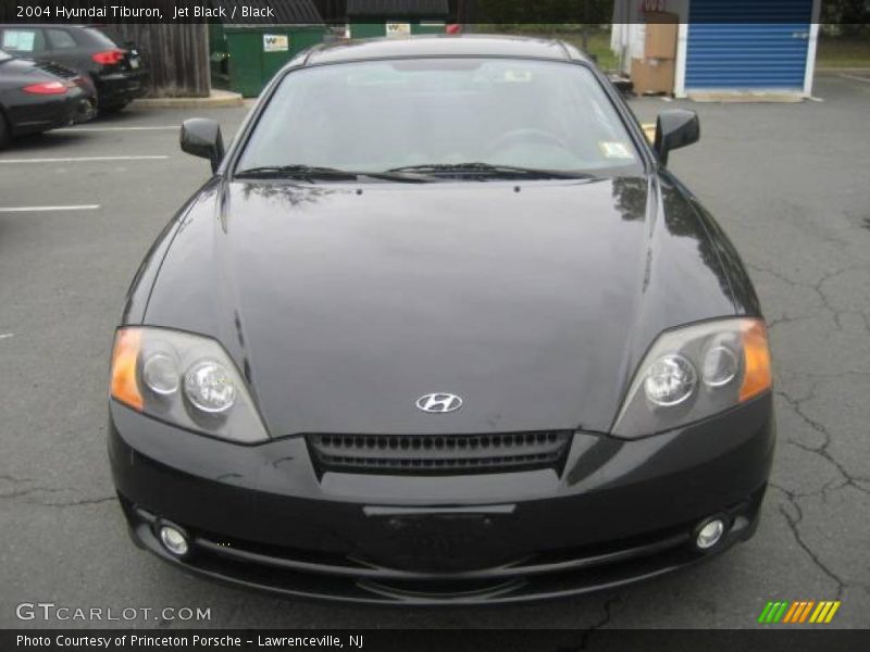 Jet Black / Black 2004 Hyundai Tiburon