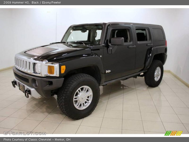 Black / Ebony/Pewter 2009 Hummer H3