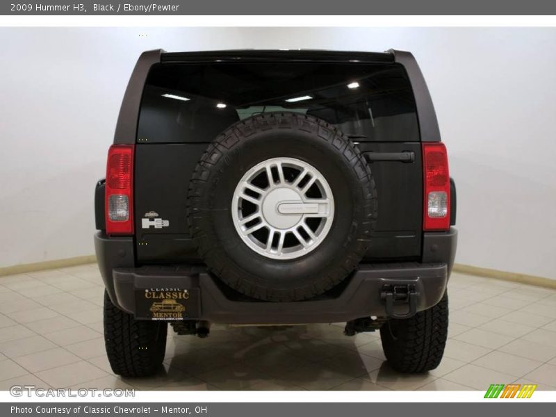 Black / Ebony/Pewter 2009 Hummer H3